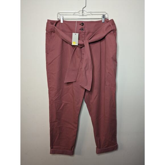 NWT Boden Straight Leg Ankle Tie Bude Pants - Picture 2 of 10